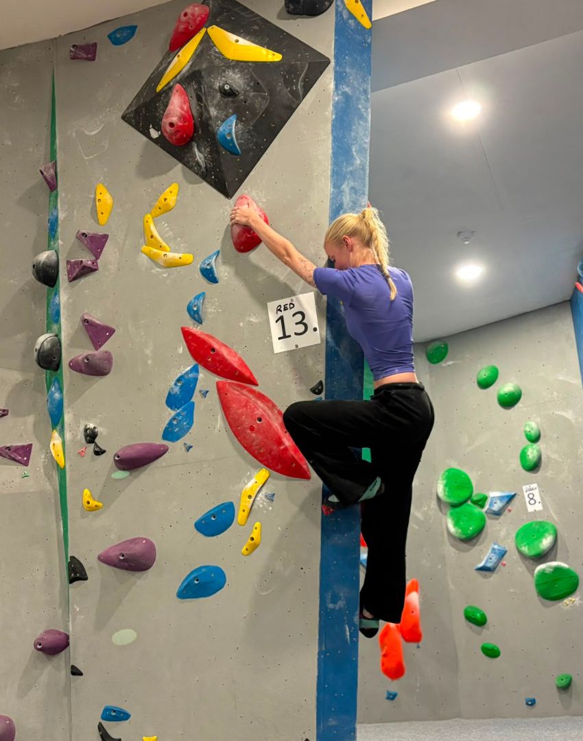 Bouldering at The Pocket in Bideford